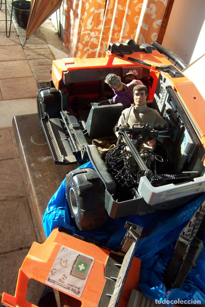 Action Man: veh&iacute;culo action man con dos geyperman y varios accesorios - Foto 8