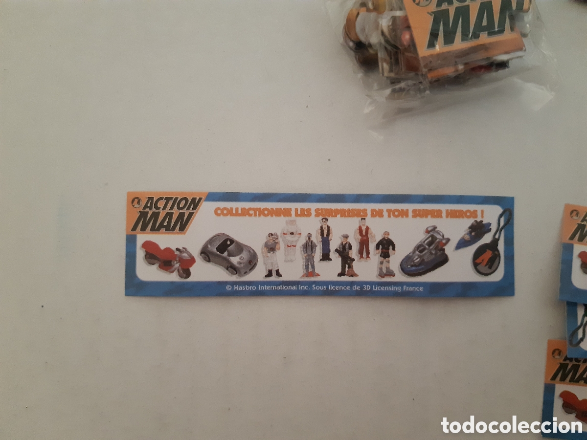 Action Man: Mini figuras Action Man similar kinder - Foto 2