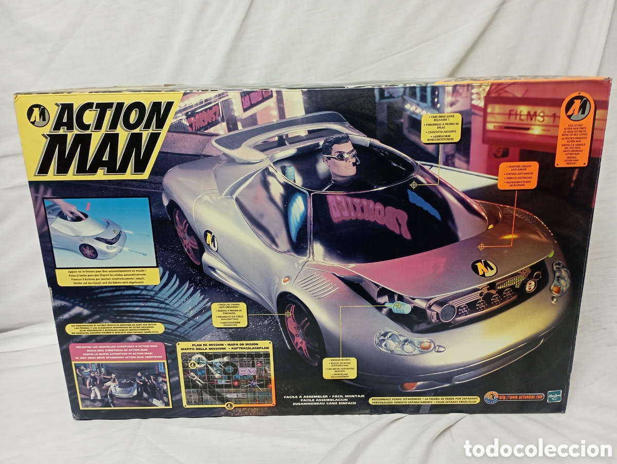 Action Man: ACTION MAN COCHE BALA DE ACERO PRECINTADO - Foto 1