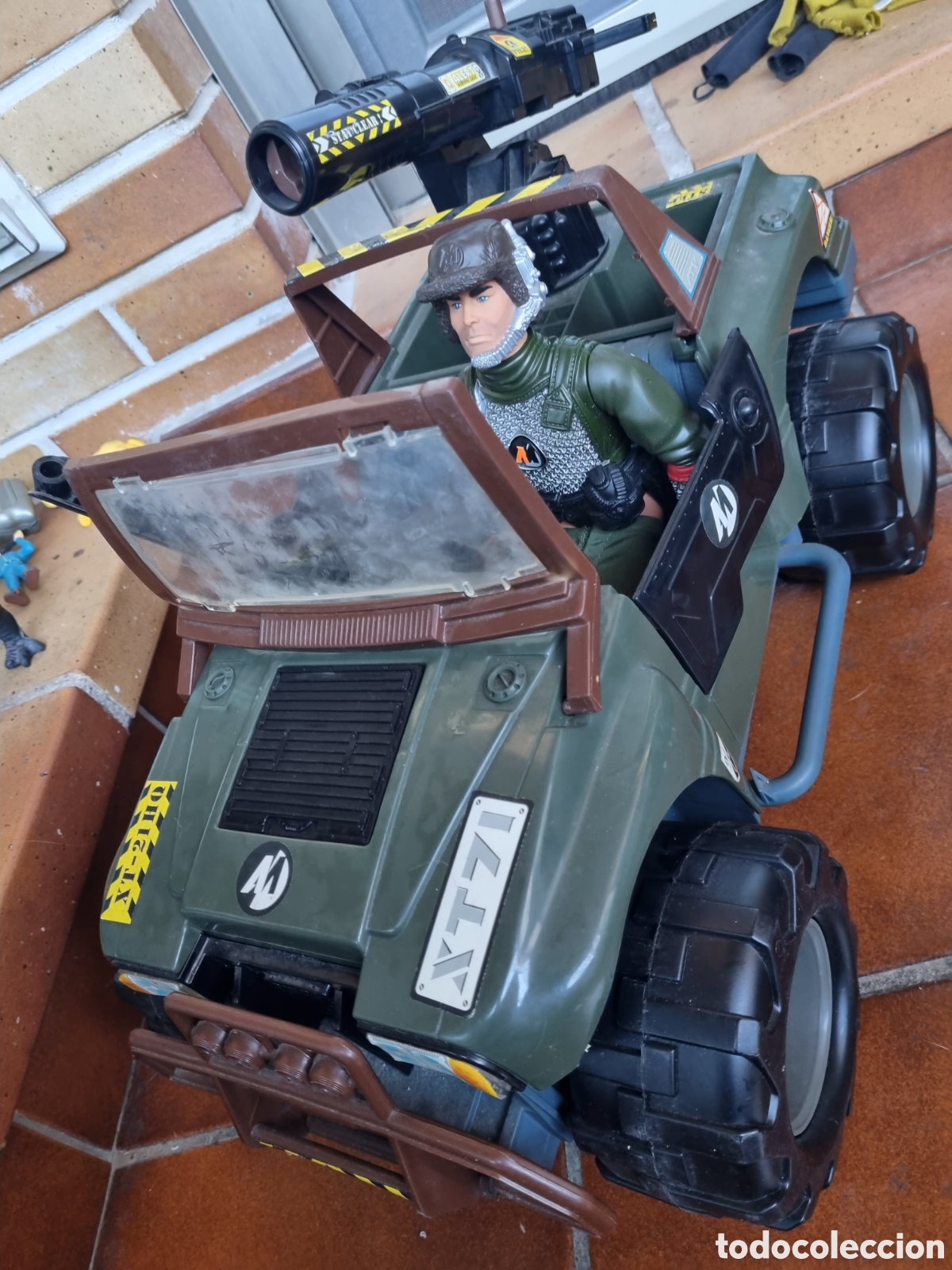 Action Man: Antiguo coche action man y mu&ntilde;eco - Foto 2
