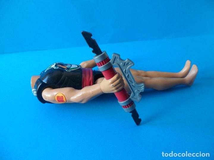 Action Man: Mu&ntilde;eco descabezado de Acti&oacute;n Man. Hasbro 1998. Funciona. - Foto 5