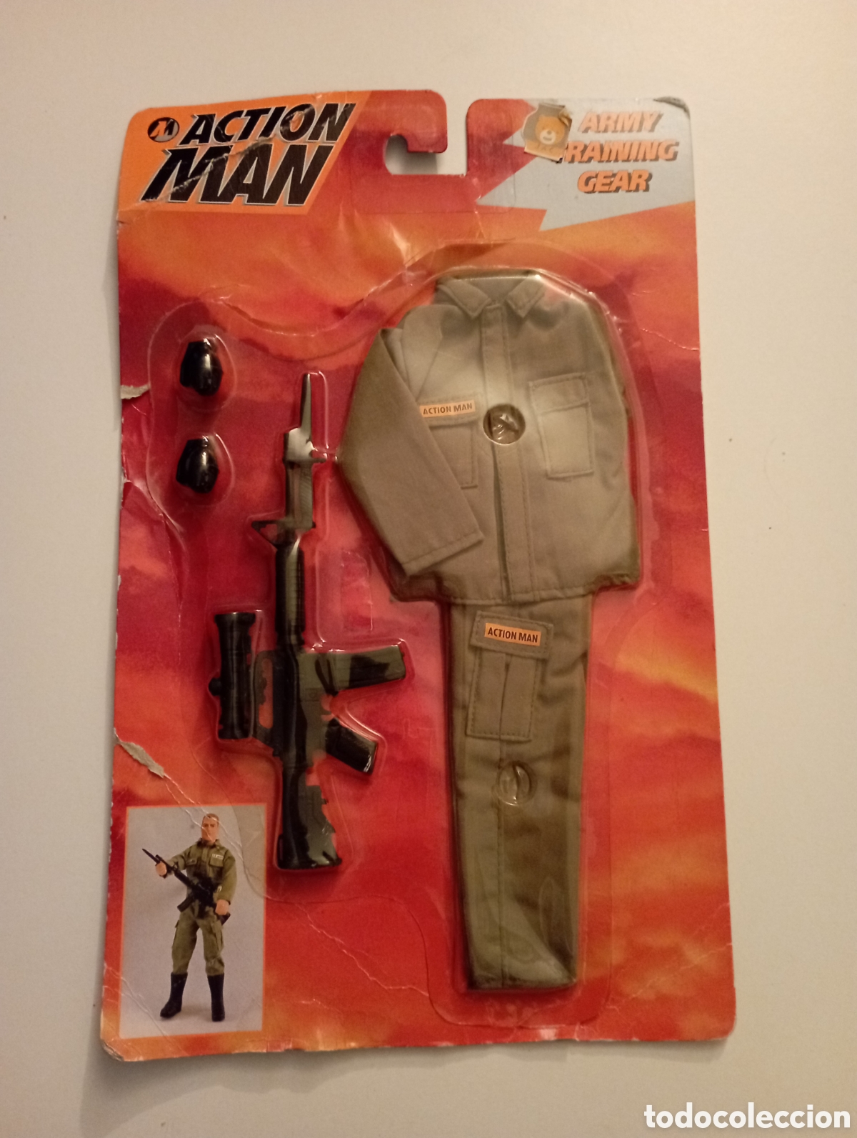 Action Man: Traje Action Man en su bl&iacute;ster - Foto 1