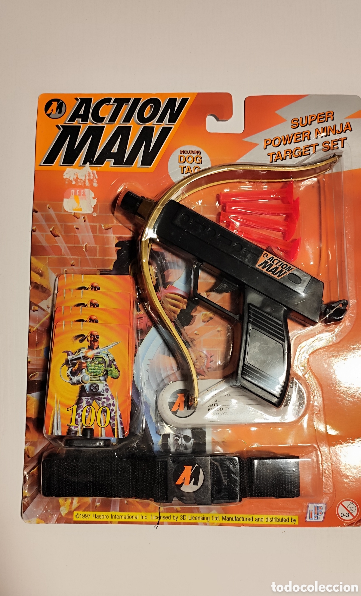 Action Man: Action Man Super Power Ninja Target get. Hasbro 1997 - Foto 1