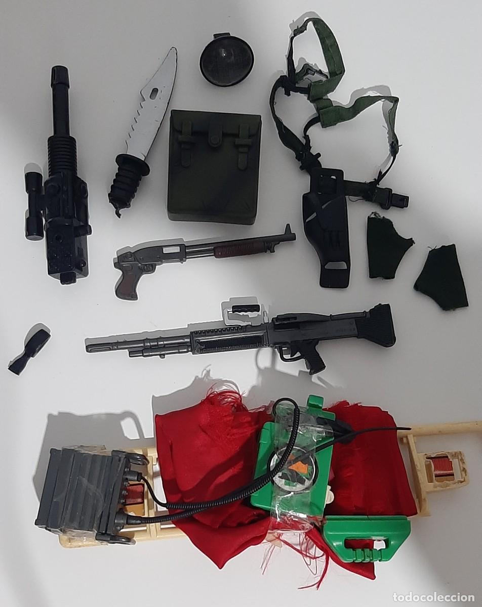 Action Man: Varios mu&ntilde;ecos, perro y accesorios de Action Man usados. - Foto 7