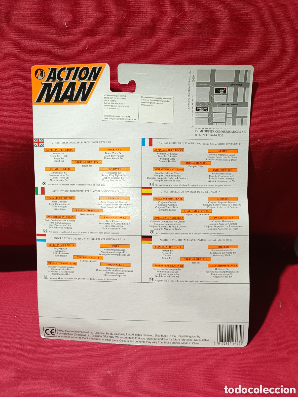 Action Man: Bl&iacute;ster Action Man Hasbro 1997 - Foto 2
