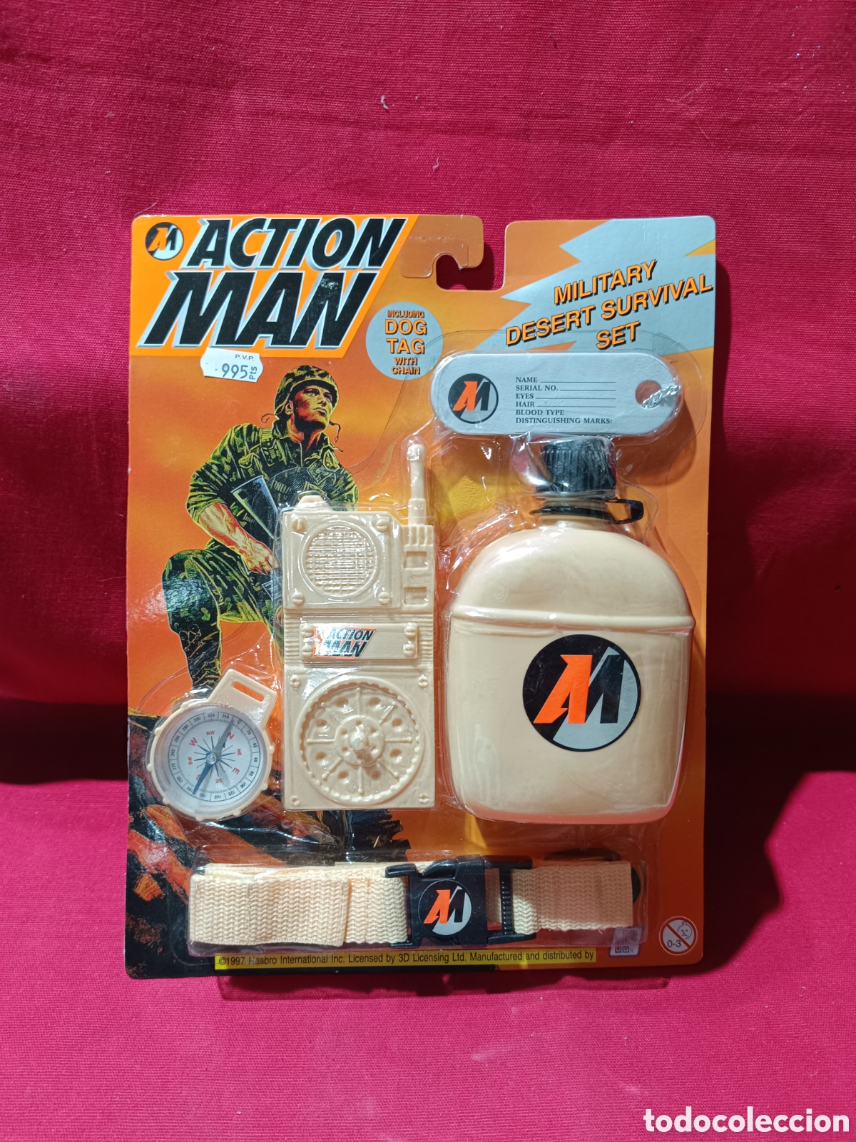 Action Man: Bl&iacute;ster Action Man Hasbro 1997 - Foto 1