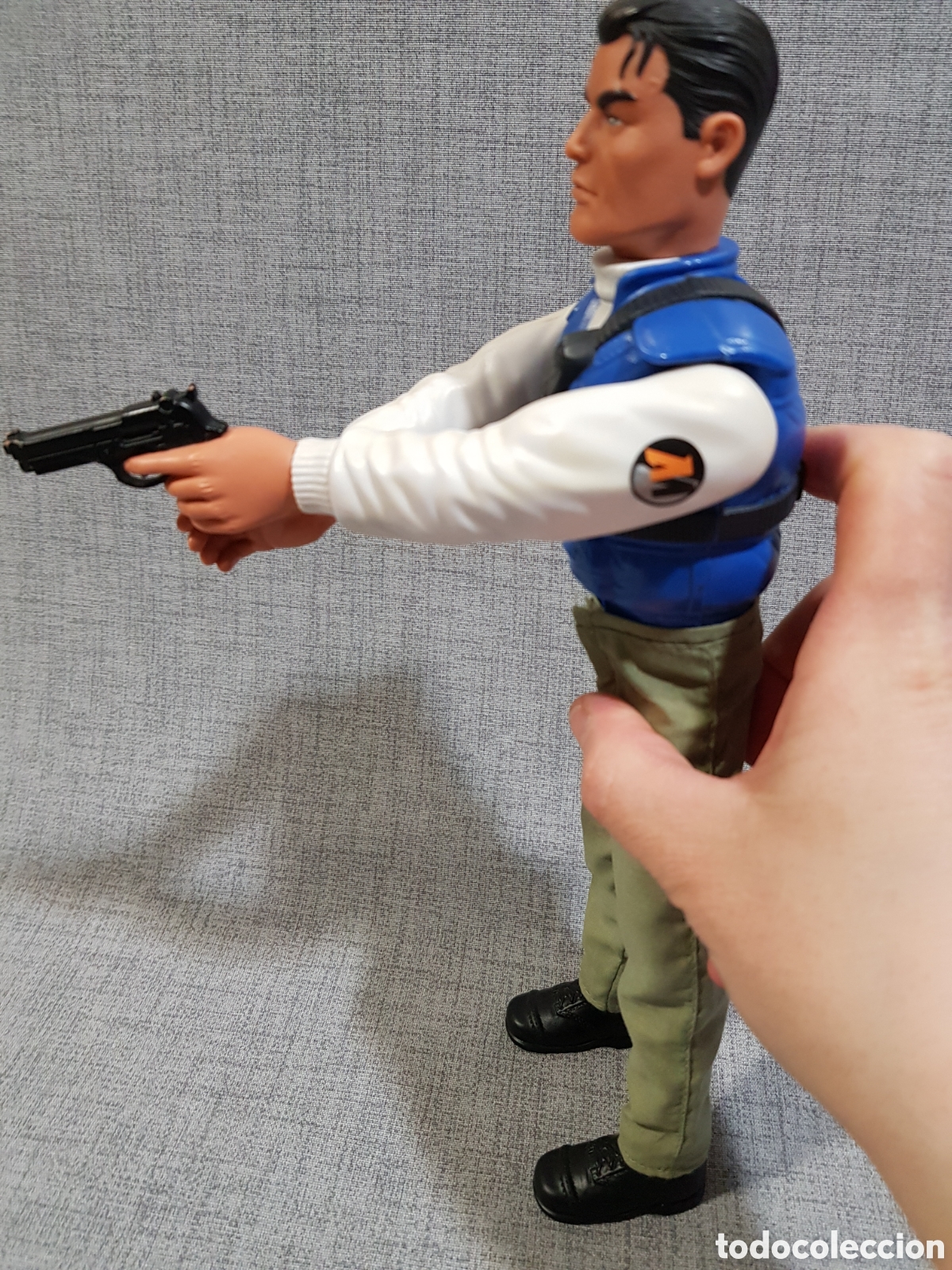 Action Man: ACTION MAN ARMA R&Aacute;PIDA (HANDS UP). HASBRO 1996. 30 CMS - Foto 6