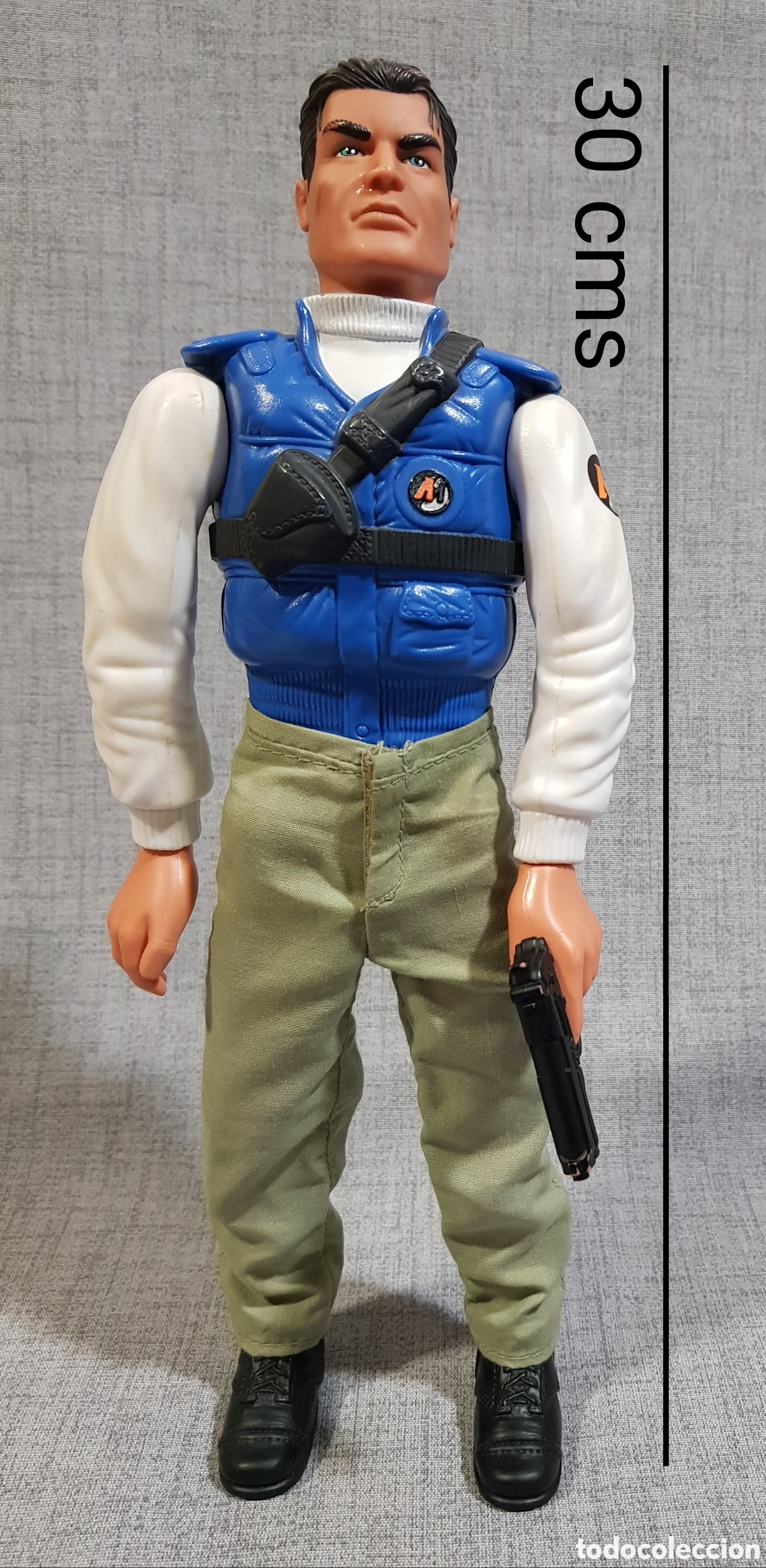 Action Man: ACTION MAN ARMA R&Aacute;PIDA (HANDS UP). HASBRO 1996. 30 CMS - Foto 2
