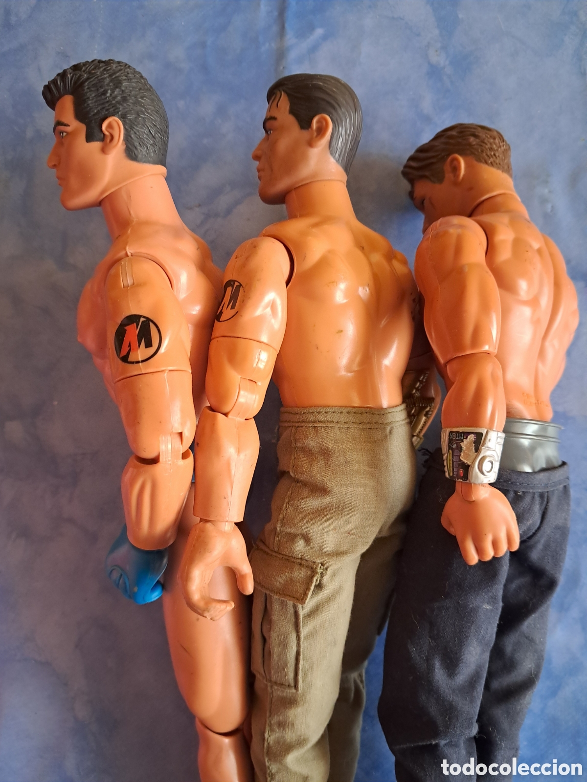 Action Man: 3 mu&ntilde;ecos articulados - Foto 12