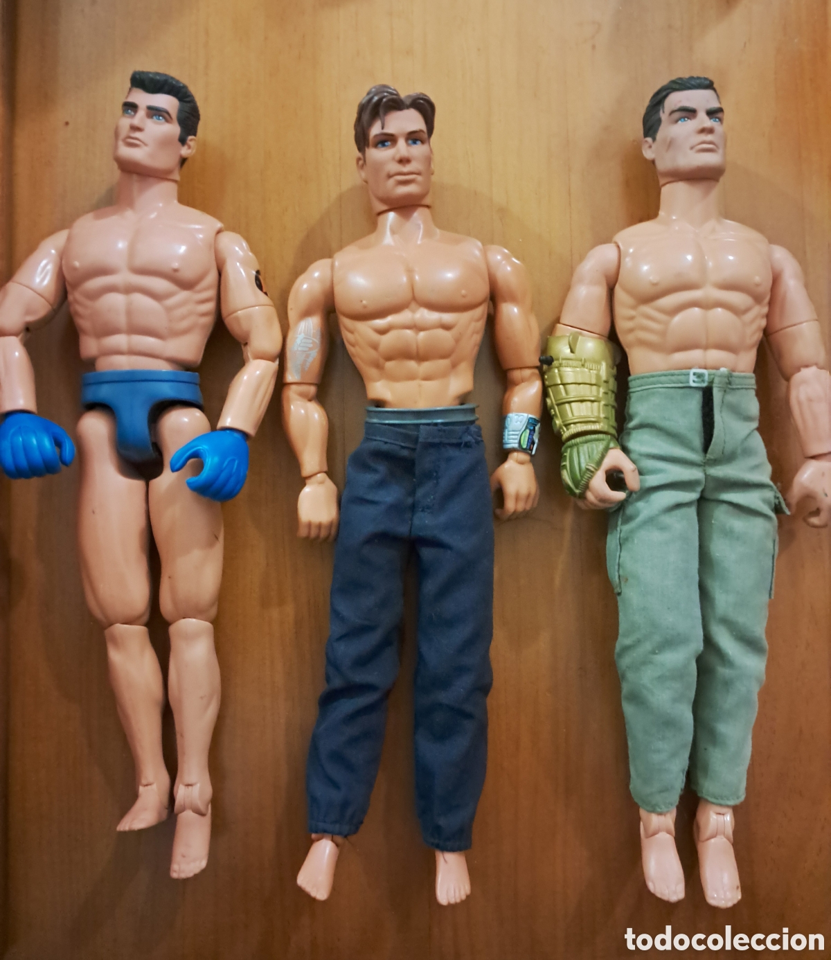 Action Man: 3 mu&ntilde;ecos articulados - Foto 1