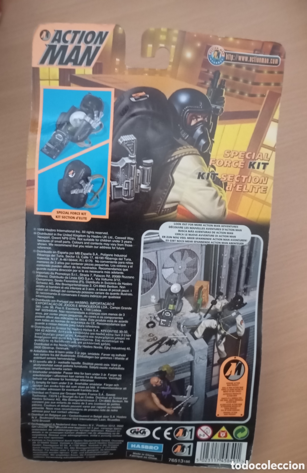 Action Man: ACTION MAN SPECIAL FORCE KIT ORIGINAL HASBRO - NUEVO SIN ABRIR - Foto 2