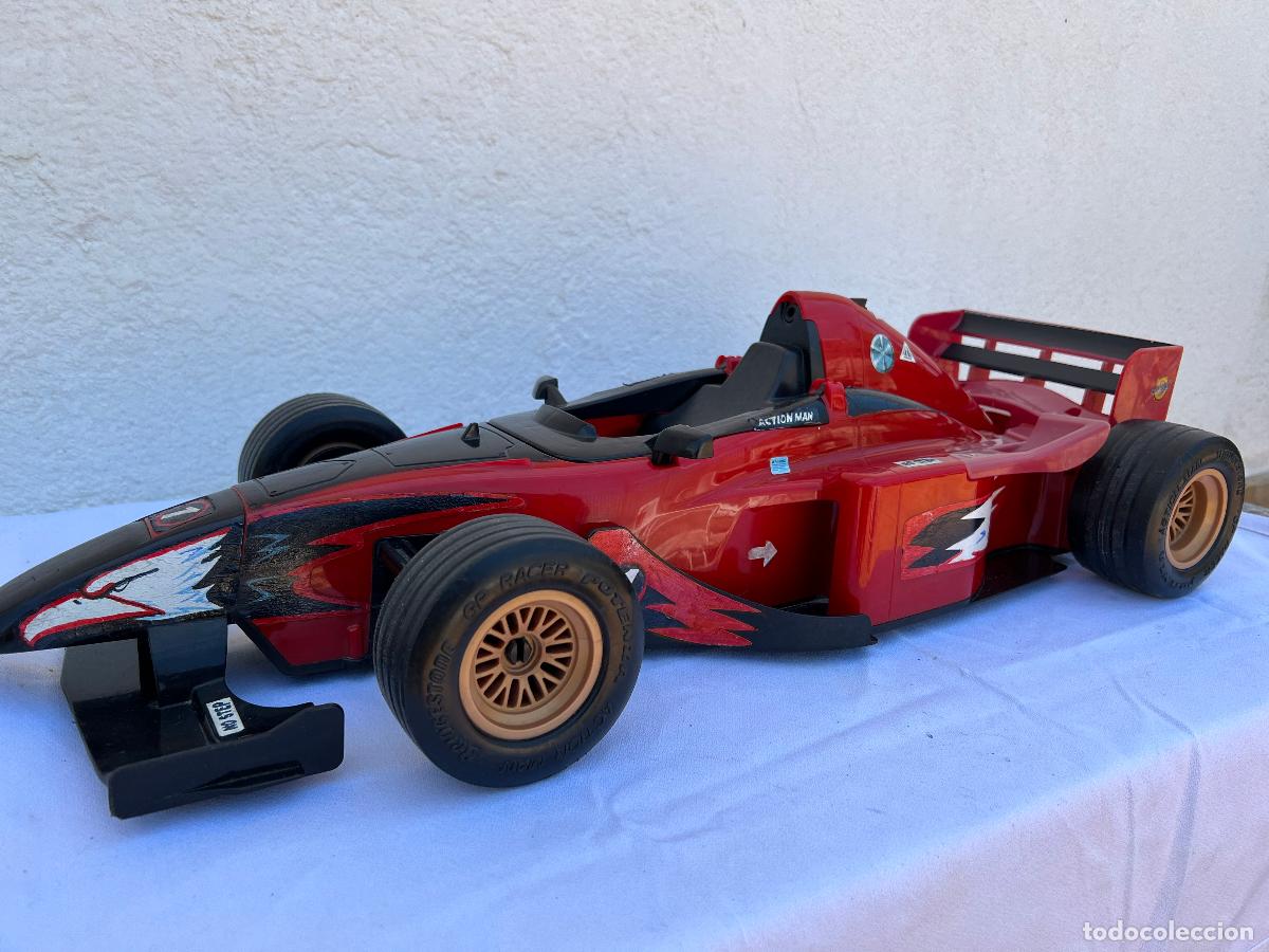 Action Man: COCHE FORMULA 1 ACTION MAN HASBRO ROJO COMPETICI&Oacute;N - Foto 1