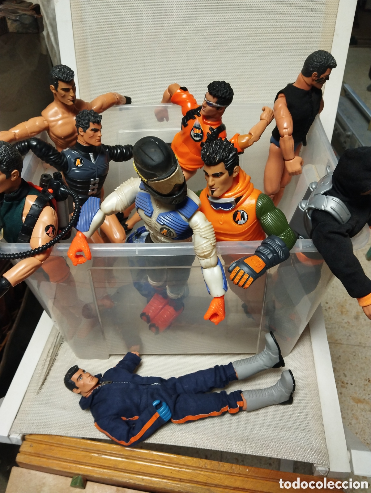 Action Man: Lote de 8 mu&ntilde;ecos Action Man - Foto 3