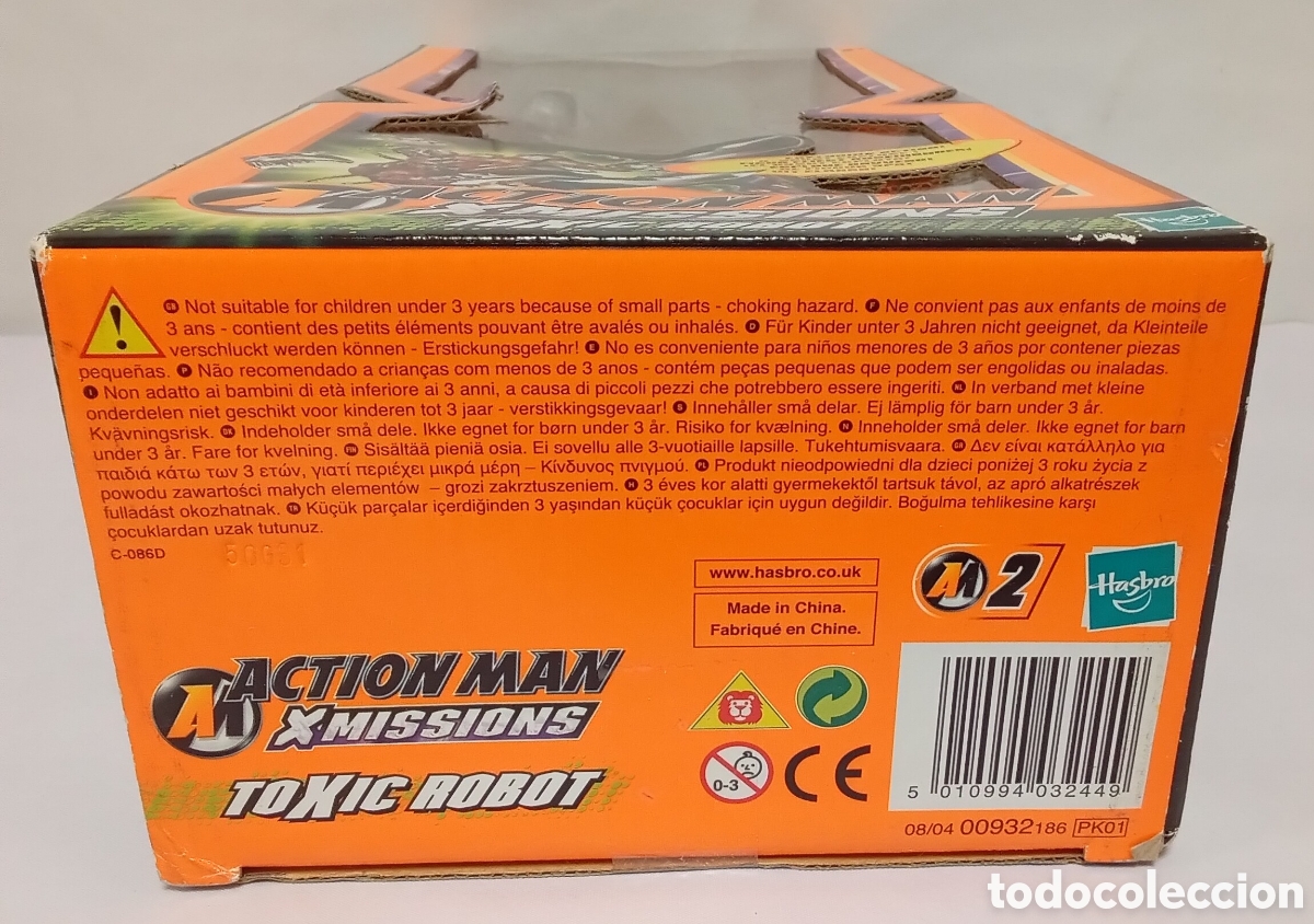 Action Man: Toxic Robot X Missions Action Man Hasbro 2004 - Foto 4