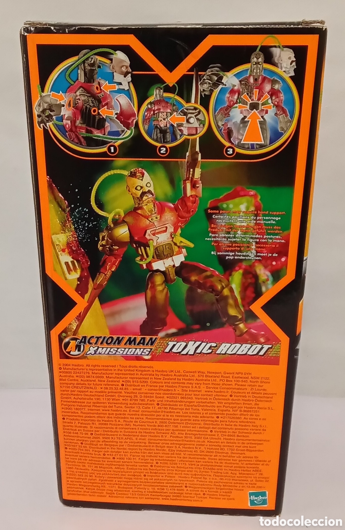 Action Man: Toxic Robot X Missions Action Man Hasbro 2004 - Foto 6
