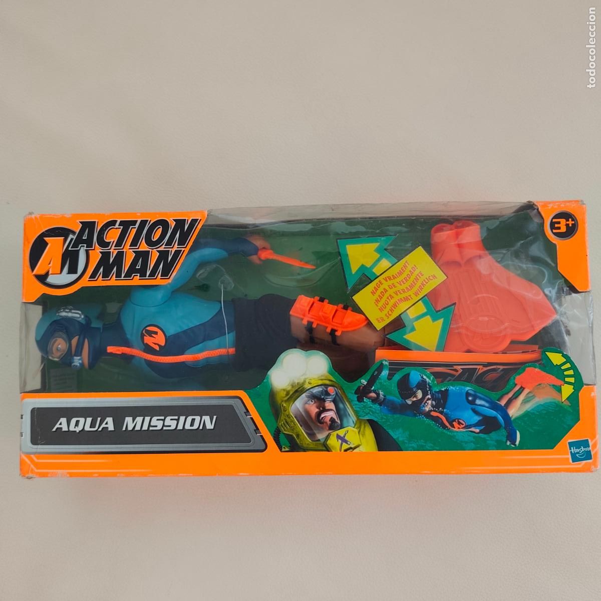 Action man: ACTION MAN AQUA MISSION EN CAJA HASBRO REF 89578.255