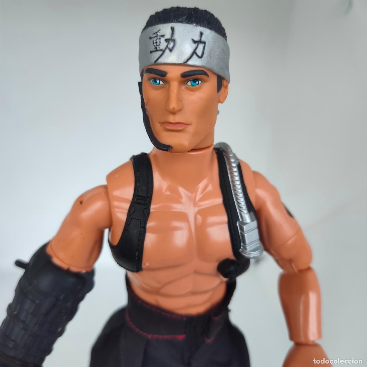 Action Man: ACTION MAN POWER ARM - HASBRO 2001 con arma ninja kung fu karate - Foto 3