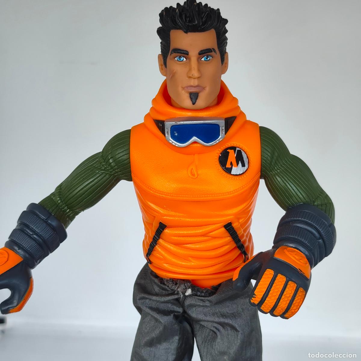 Action Man: snowboard tabla snow Action man 2002 con 1 disco - Foto 3