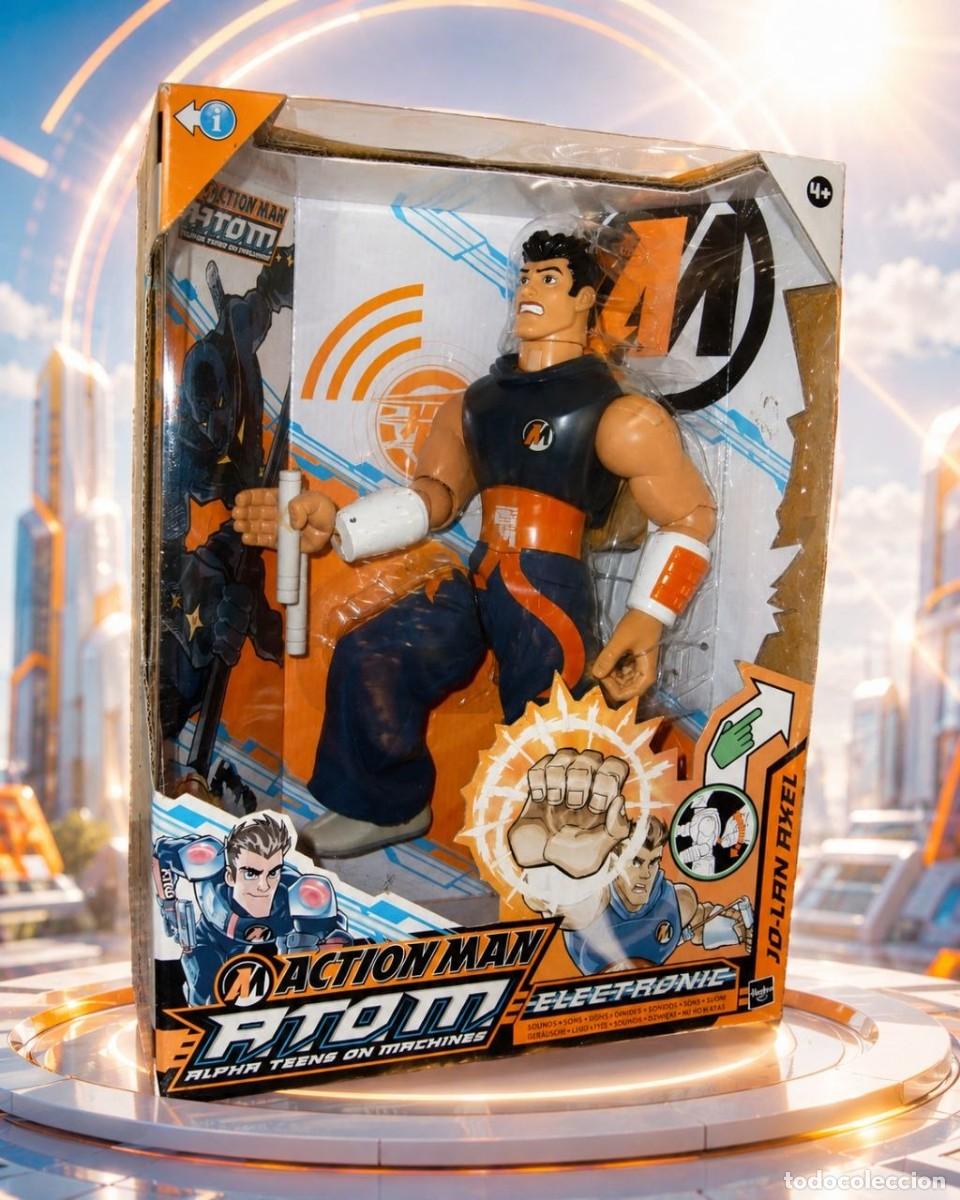 Action man: ACTION MAN ATOM HASBRO 2005 ELECTRONIC JO LAN AXEL NUEVO EN CAJA