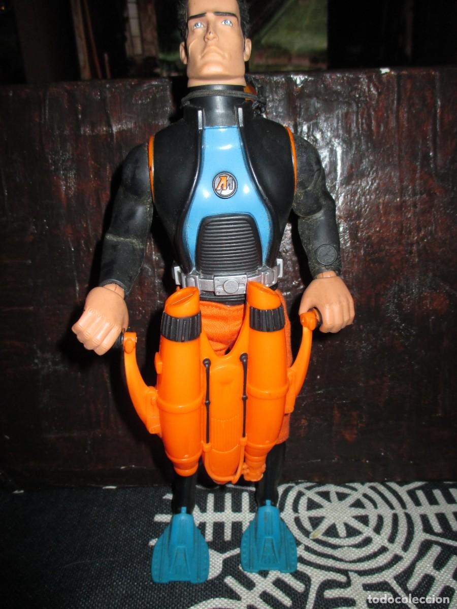 Action man: 384- Action Man Buceador / Submarinista (Hasbro 2002) - Completo