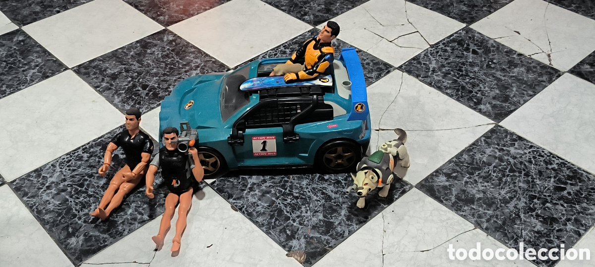 Action man: LOTE ACCI&Oacute;N-MAN COCHE GRAN TAMA&Ntilde;O