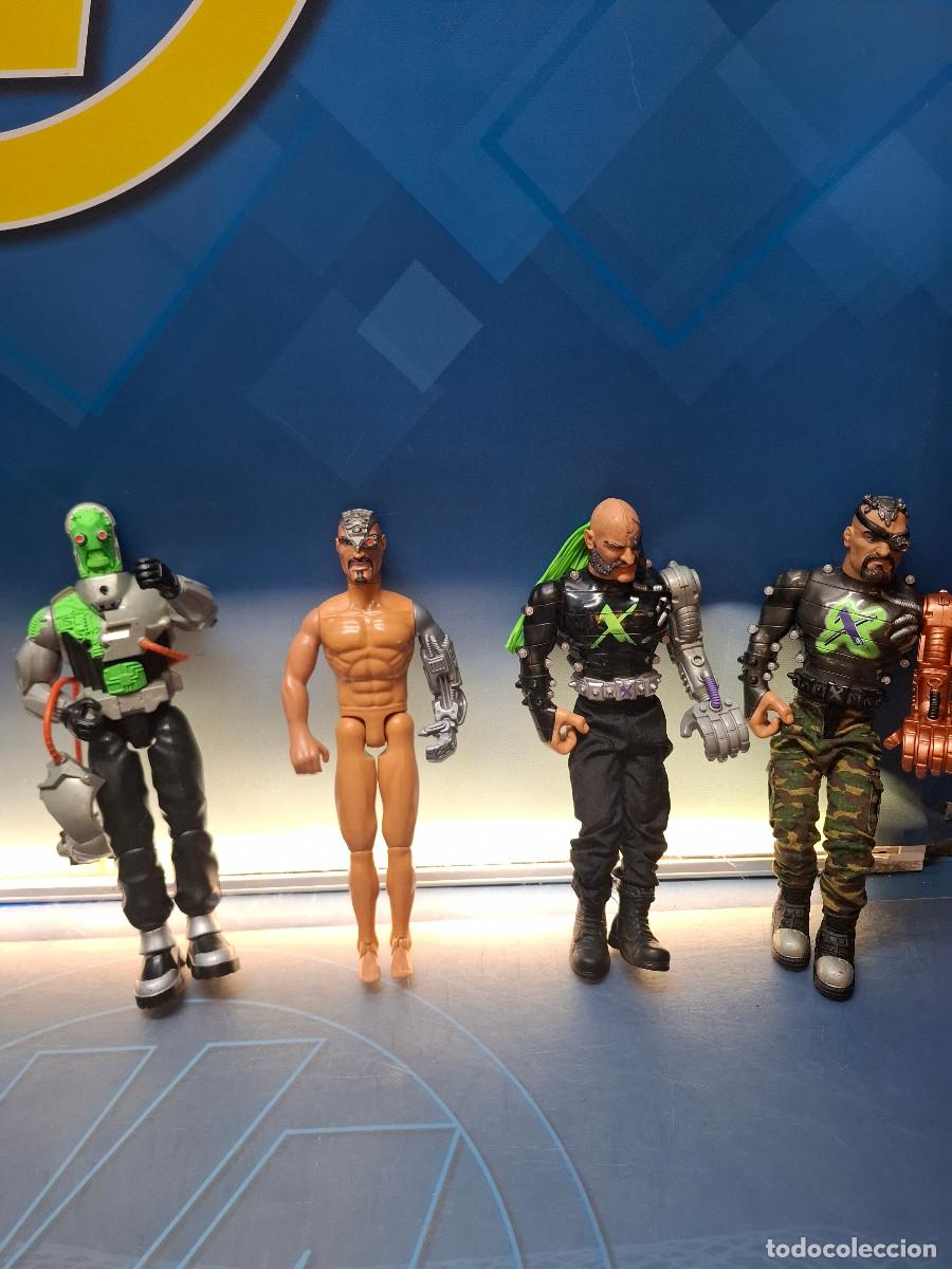 Action Man: Lote 4 figuras Dr. X Action Man, Hasbro - Foto 1