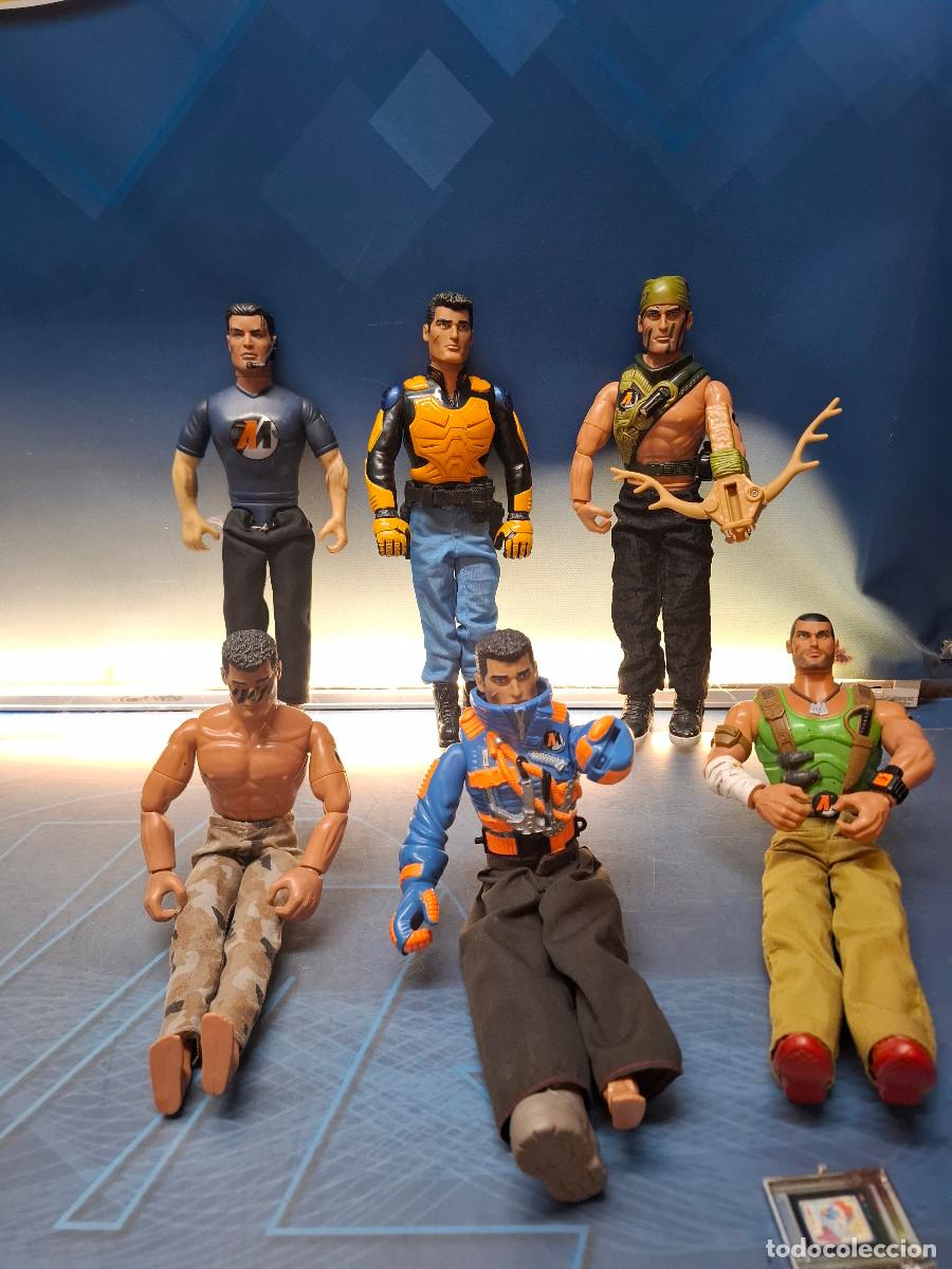Action Man: Lote 7 figuras Action Man de Hasbro - Foto 1