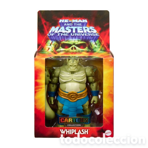 Action man: Figura Deluxe Whiplash Cartoon Collection Master of the Universe Origins 14cm