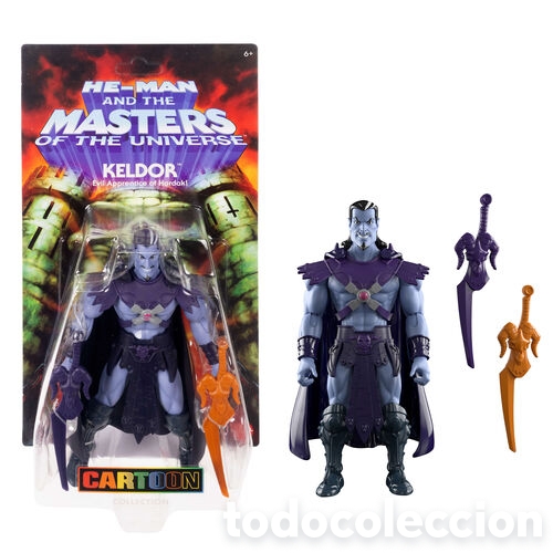 Action man: Figura Keldor Cartoon Collection Master of the Universe Origins 14cm