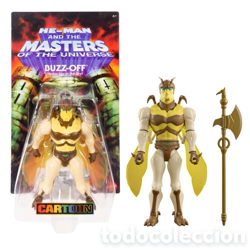 Action man: Figura Buzz Off Cartoon Collection Master of the Universe Origins 14cm