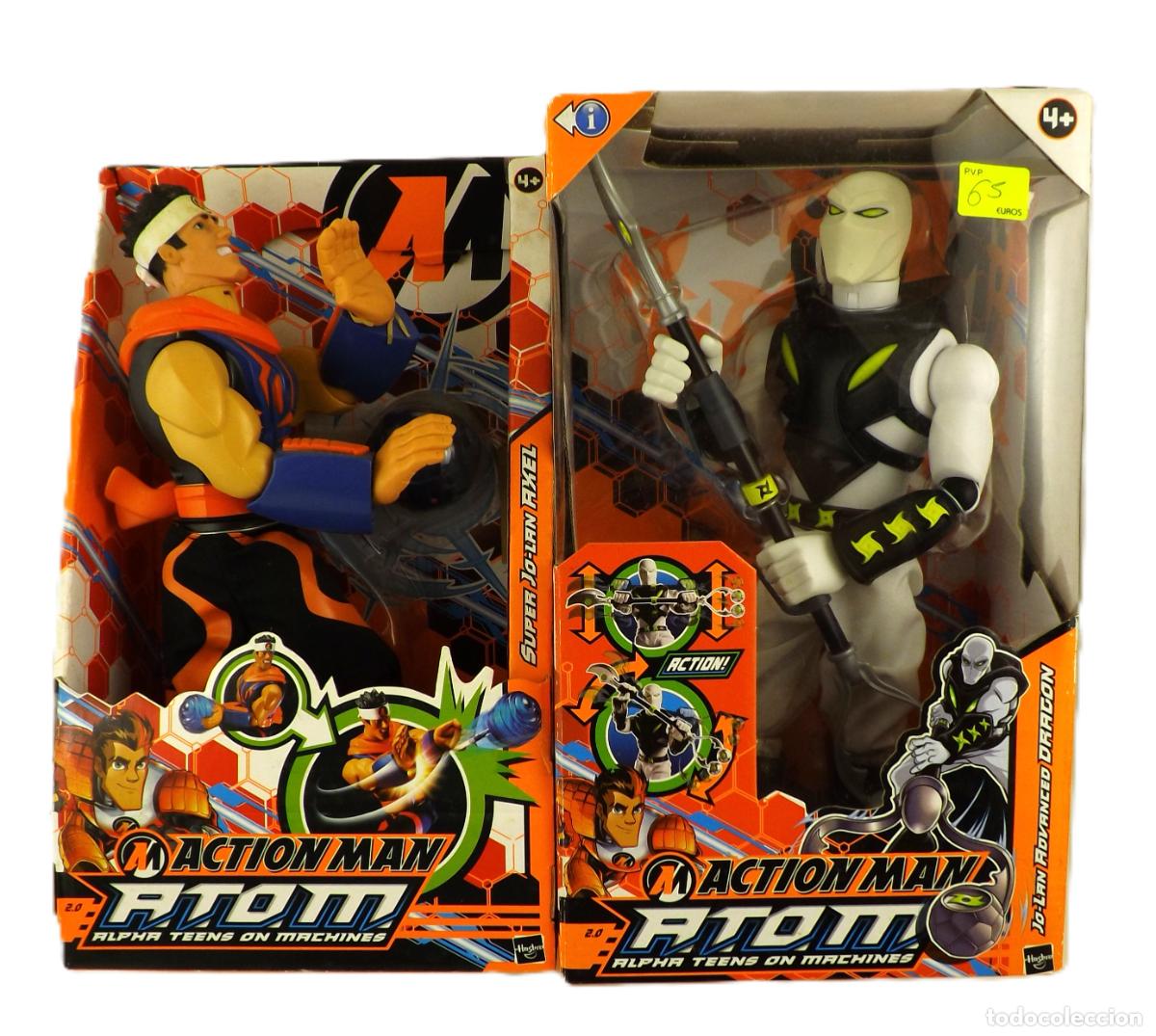 Action man: Action Man: A.T.O.M. (Alpha Teens on Machines) Jo Lan Axel & Advanced Dragon