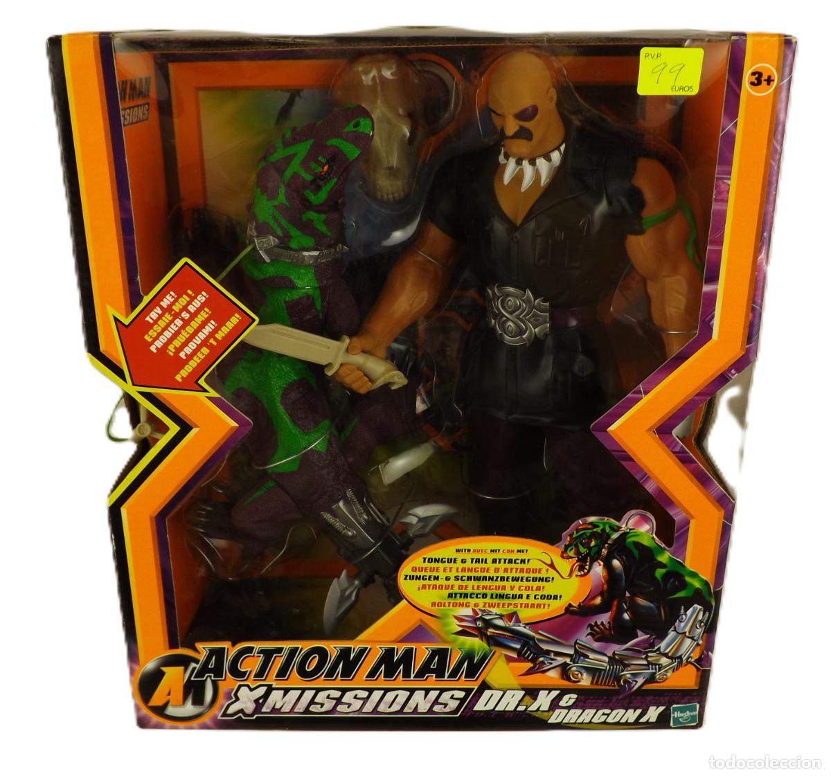 Action Man: Dr. X & Dragon X Action Man by Hasbro - Foto 3