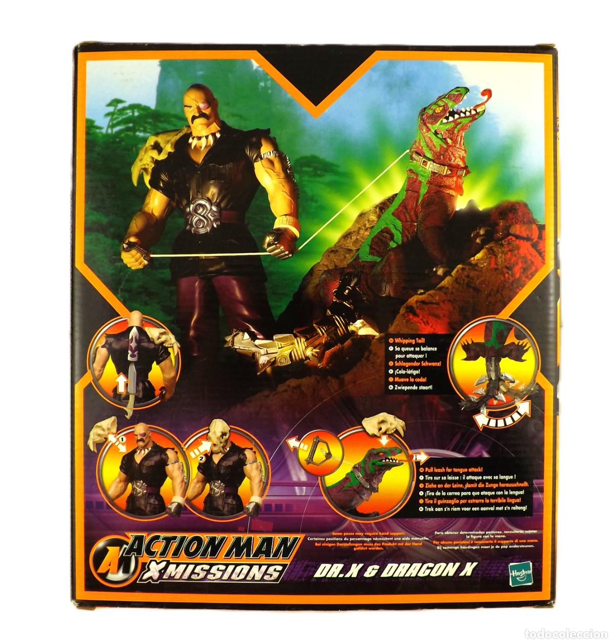 Action Man: Dr. X & Dragon X Action Man by Hasbro - Foto 4