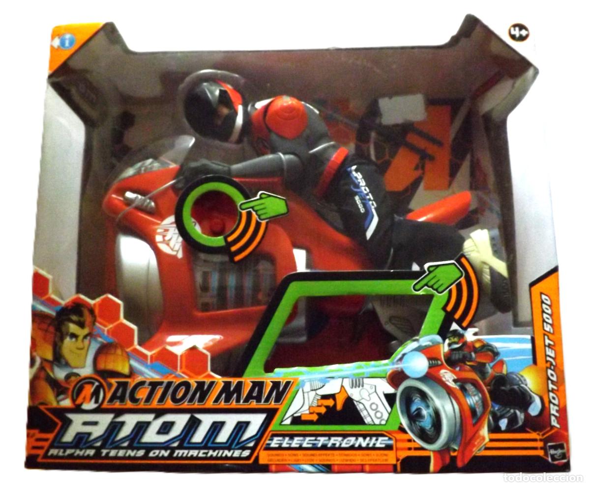 Action man: Action Man Nitro Bike XT7&rdquo; de la l&iacute;nea spin-off Action Man A.T.O.M. by Hasbro
