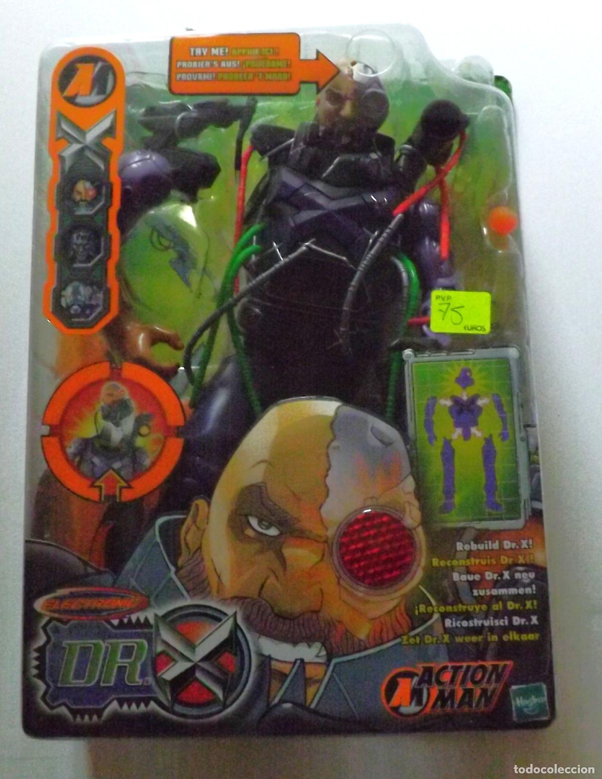 Action man: Figura &rdquo;Rebuild Dr. X&rdquo; (Doctor X Reconstruido) de Action Man, by Hasbro a&ntilde;o 2003