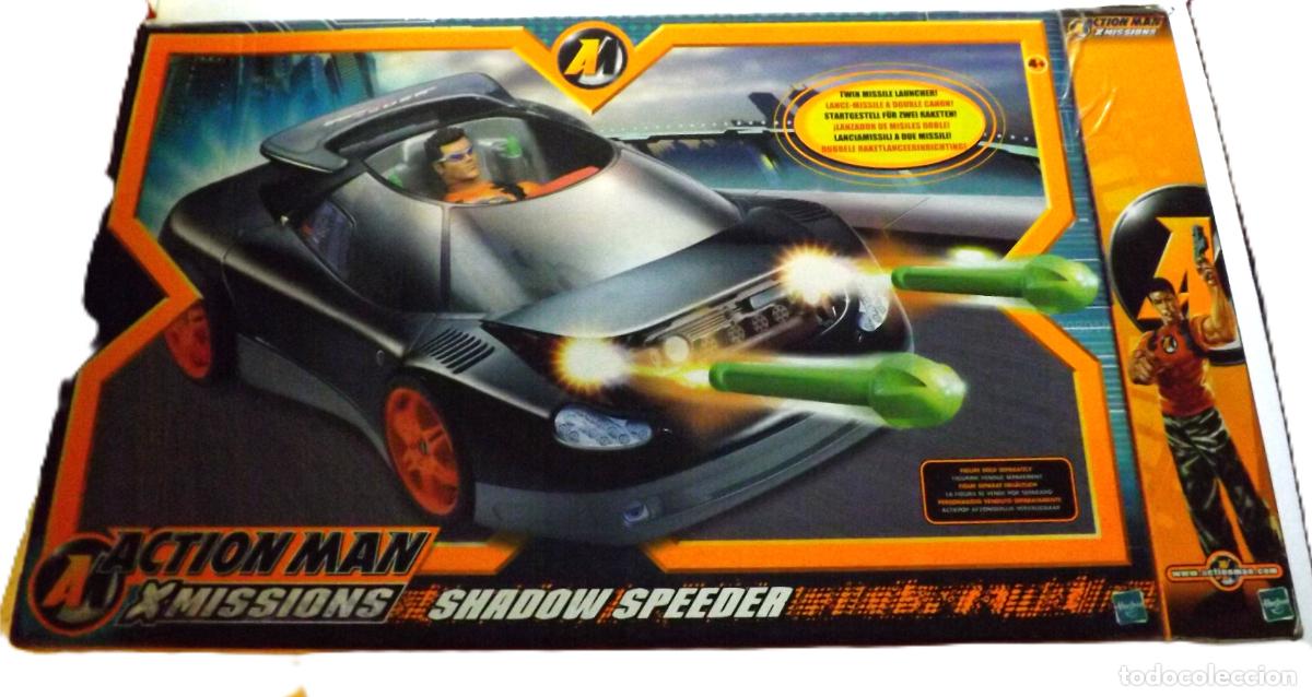 Action man: Veh&iacute;culo &rdquo;Shadow Speeder&rdquo; de Action Man, by Hasbro a&ntilde;o 2003