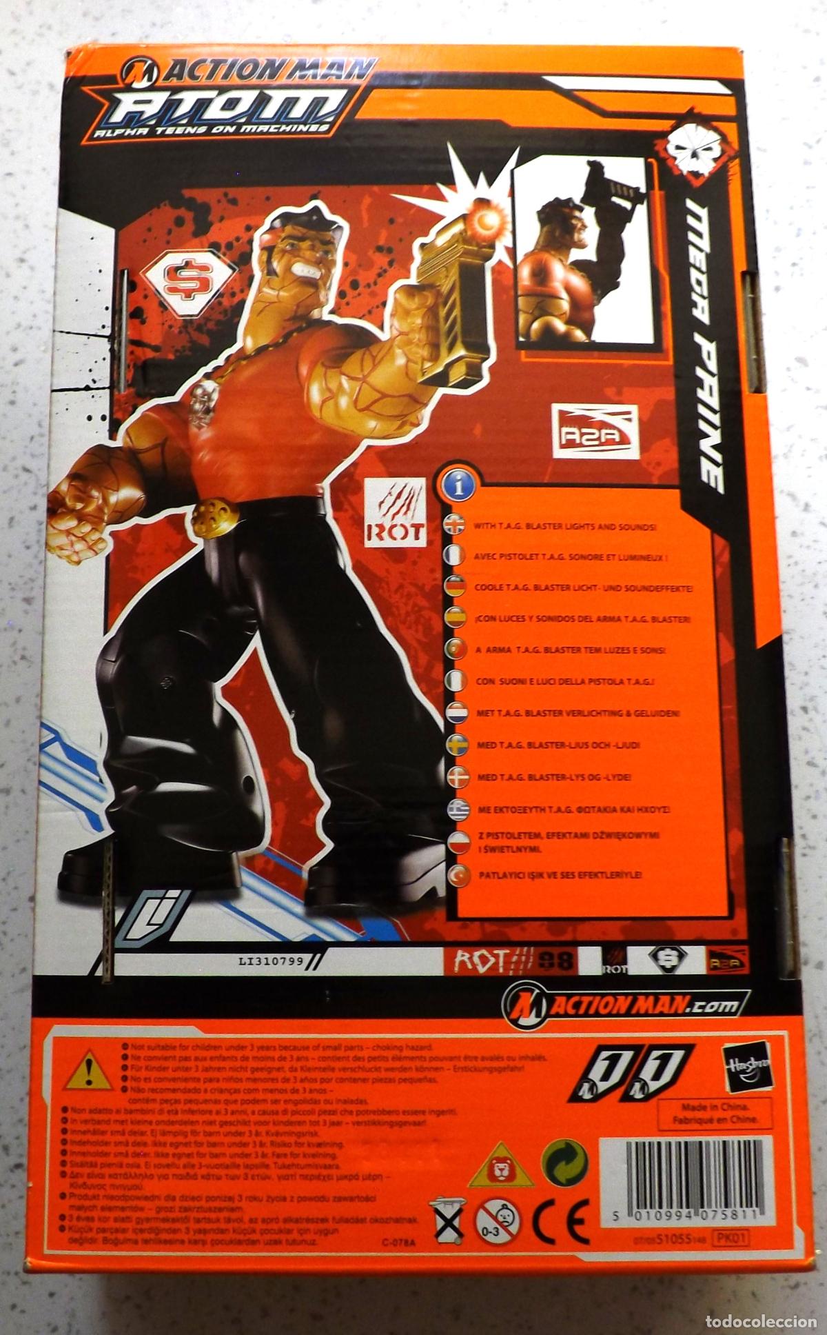 Action Man: Action Man Mega Pain Hasbro 2005 - Foto 4