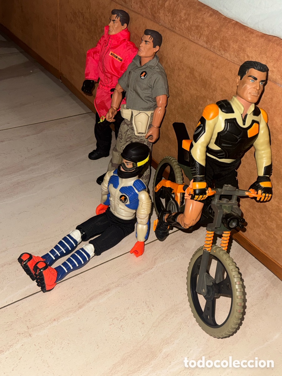 Action Man: Lote de 4 Action Man originales - Foto 2