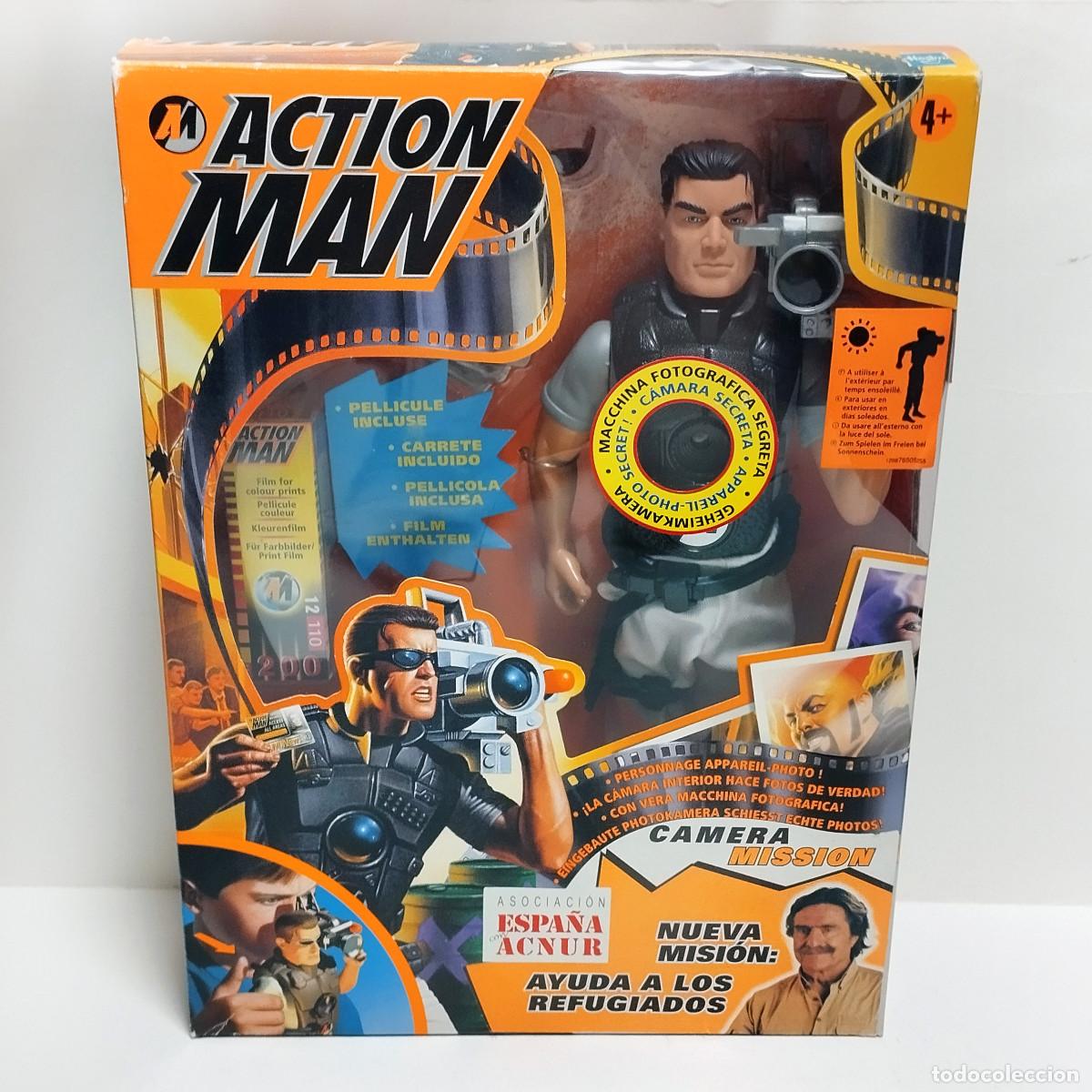 Action Man: ACTION MAN: CAMERA MISSION (PHOTO MISSION) - HASBRO 1998 (SIN ABRIR)