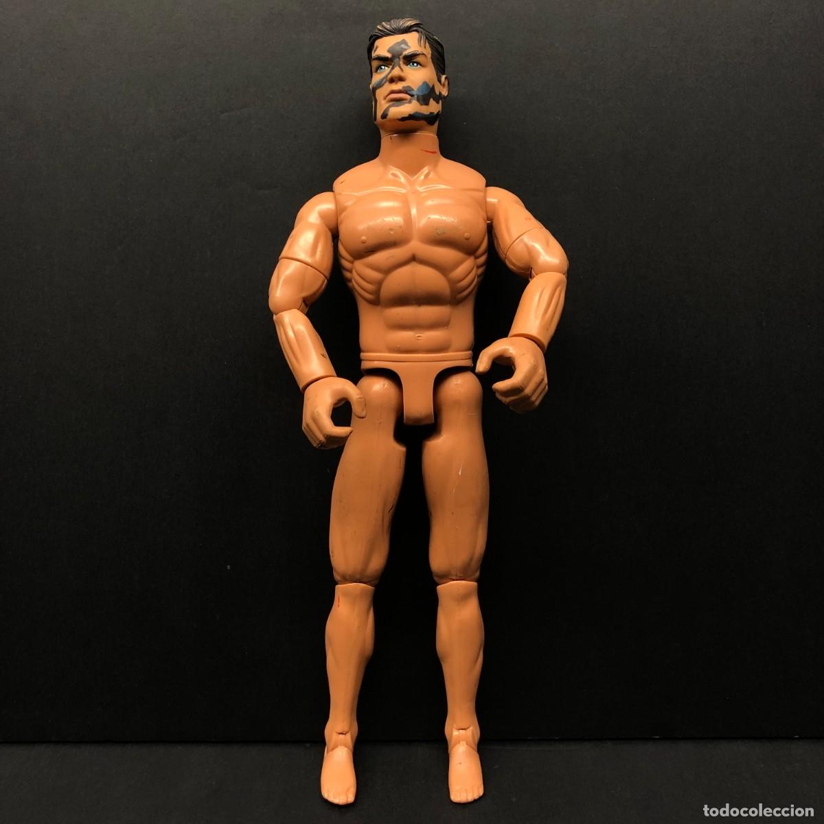 Action Man: FIGURA DE ACCION - ACTION MAN - PINTURA DE CAMUFLAJE - HASBRO - 1999 - 30 X 11 CM / 44