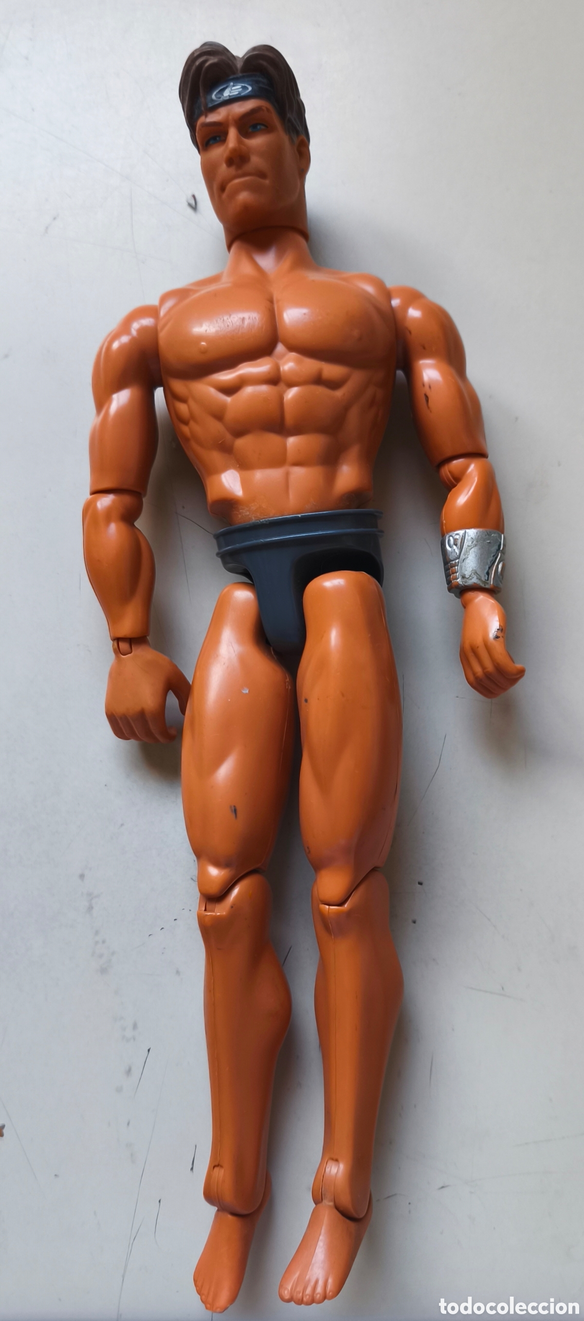 Action man: Max Steel (de Mattel, a&ntilde;o 1998), de aproximadamente 30 cm