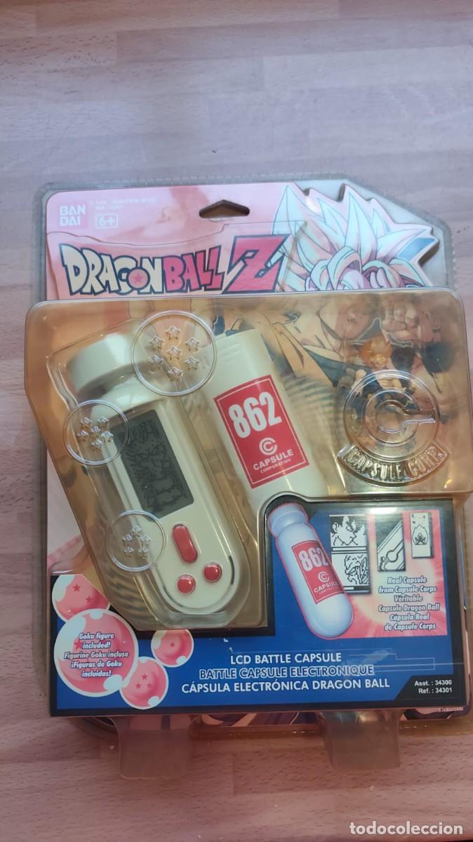 Action Man: Dragon Ball Z LCD Battle Capsule Bandai 34301 Goku Vintage sin abrir