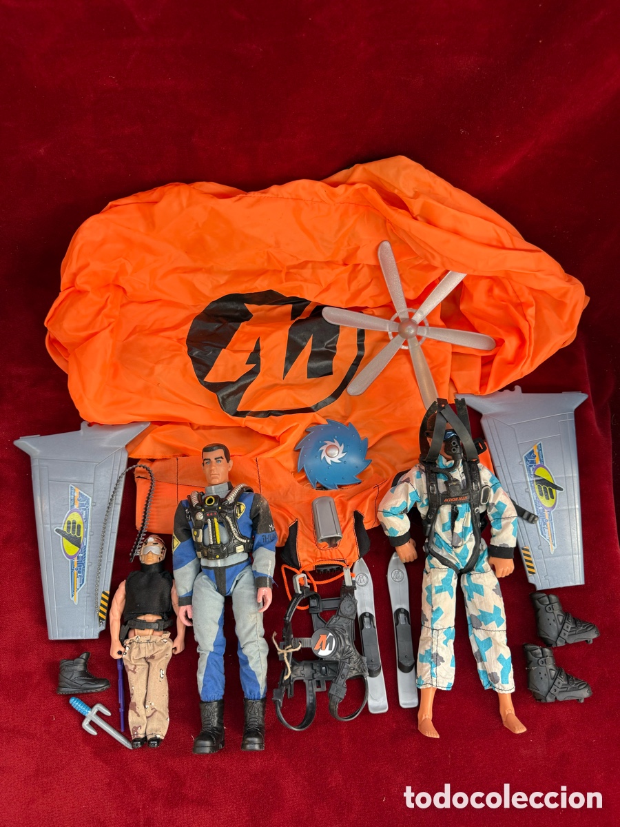 Action Man: Gran lote de juguetes de Action Man!