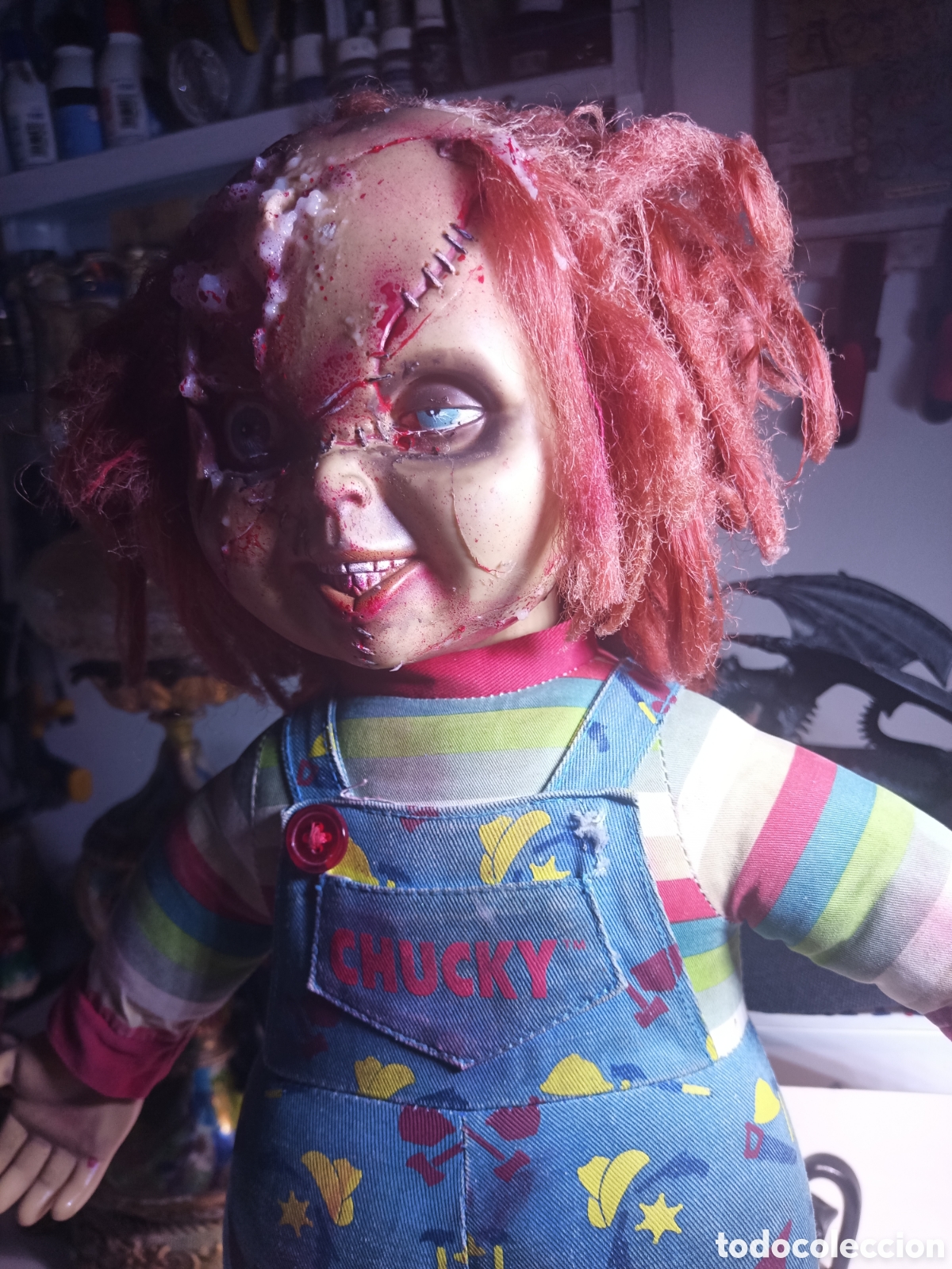 Action Man: Chucky firmada art modern obra unica