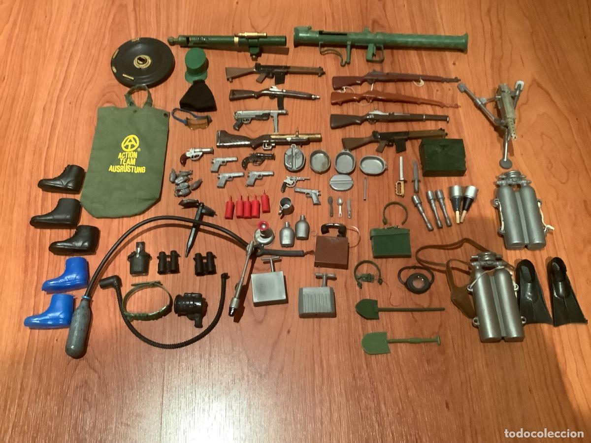 Action Man: Gran lote de Accesorios de Action Team validos para Geyperman