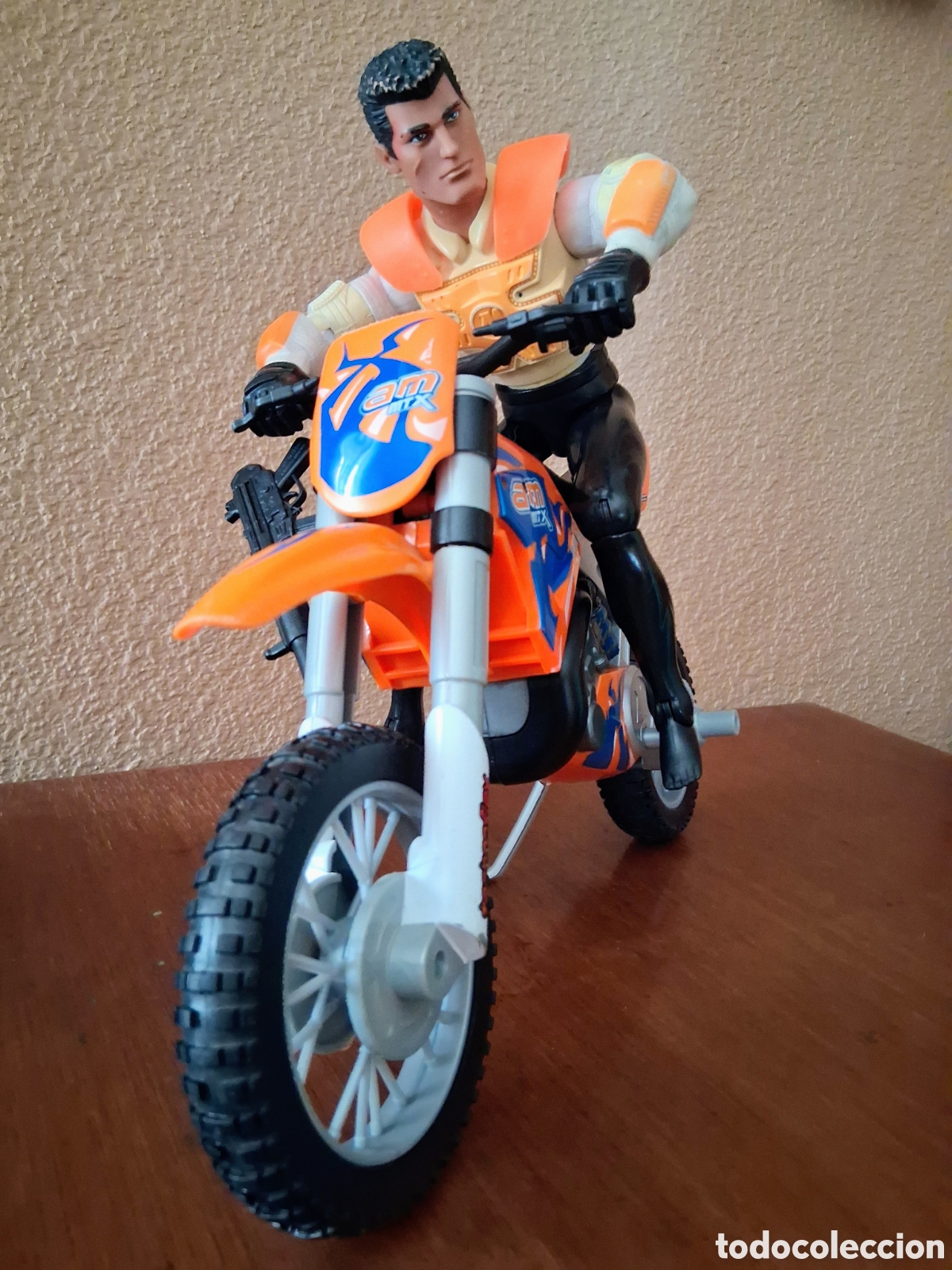 Action Man: Lote Action Man T&aacute;ctico con Moto Ultra MTX (Hasbro 2004) - &iexcl;Sonido Funcional! + Extras