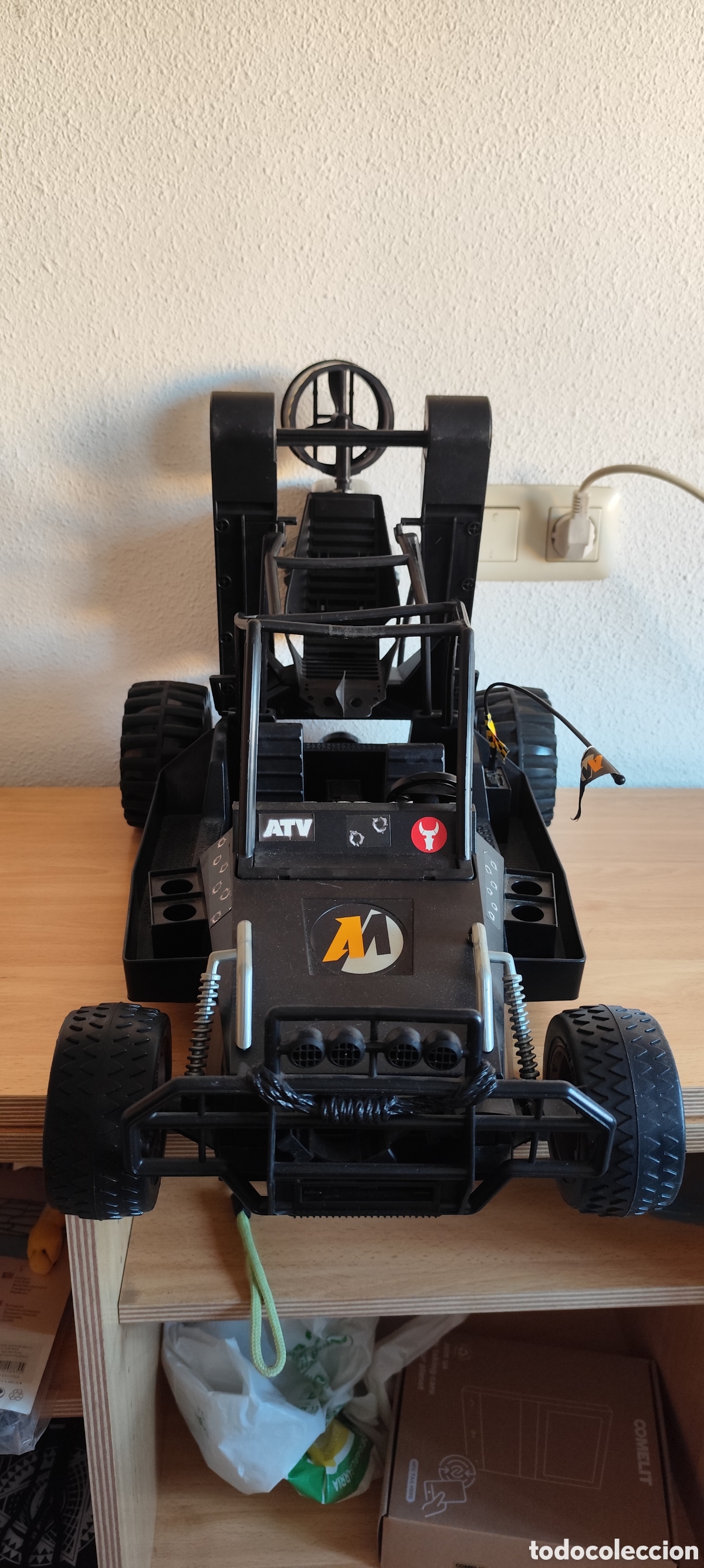 Action man: Coche Buggy ATV Desert Striker Action Man - Hasbro 2000