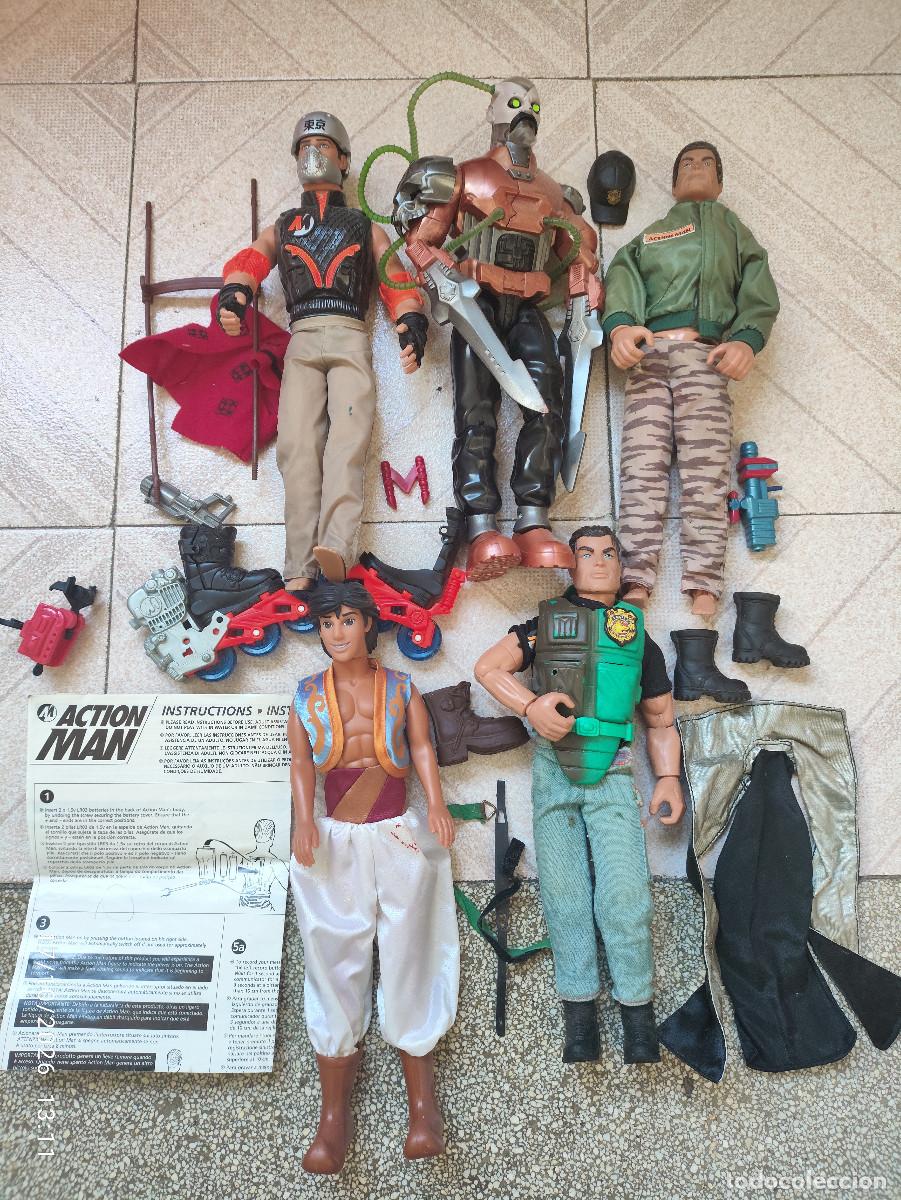 Action man: LOTE DE MU&Ntilde;ECOS ACTION MAN Y ALADIN - NO GEYPERMAN