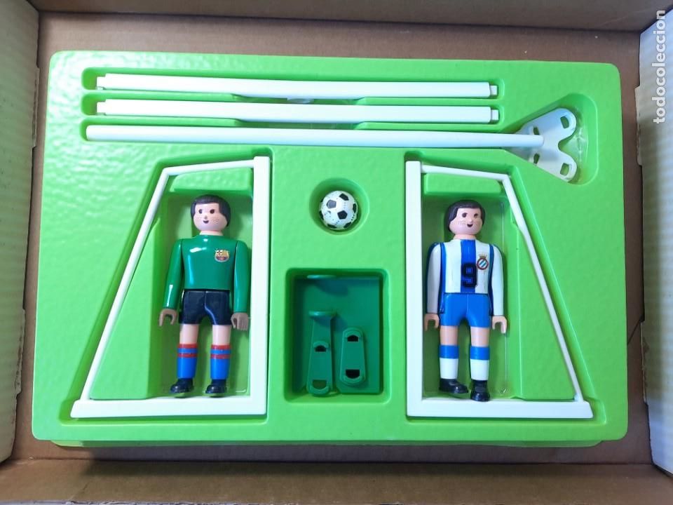 Ancien Jouet Airgam Boy Foot Espagne Années 80 6 Joueurs 1 But 2