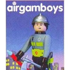 Airgam Boys: FIGURA AIRGAMBOYS JEFE DE BOMBEROS REFERENCIA 700 (NEW TOYS). REEDICIÓN MODERNA.. Lote 274872308